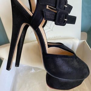 Charlotte Olympia Brand New ankle strap platforms